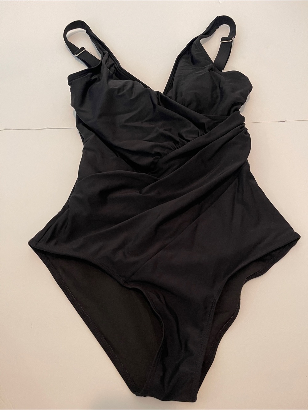 Never Worn One-Piece Swimsuit - Classic Ruched Design (4 Available)